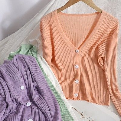 Тонкий кардиган в расцветках 110252 Тонкий кардиган в расцветках 110252