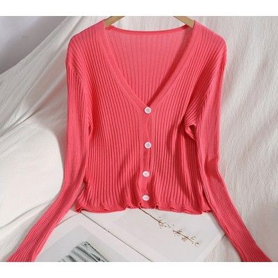 Тонкий кардиган в расцветках 110252 Тонкий кардиган в расцветках 110252