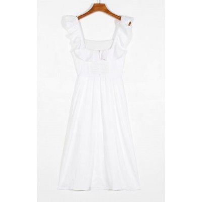 Льняной сарафан с разрезом 110332 Льняной сарафан с разрезом 110332