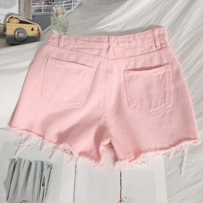 Яркие джинсовые шорты 110427 Яркие джинсовые шорты 110427