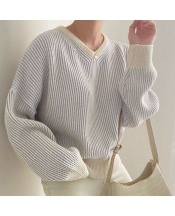 Полосатый свитер 110673