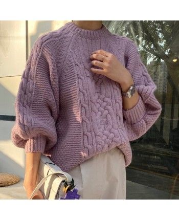 Вязаный свитер 110629