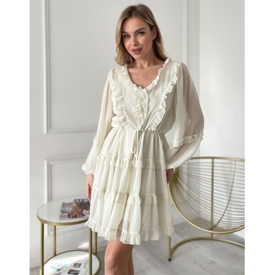 Шифоновое платье мини 111649 Шифоновое платье мини 111649