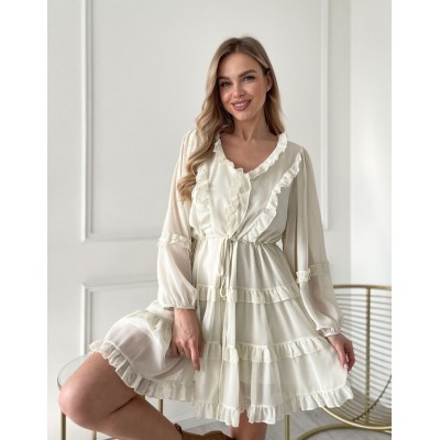 Шифоновое платье мини 111649 Шифоновое платье мини 111649