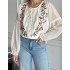 Шифонова блузка з вишивкою 111677 Шифонова блузка з вишивкою 111677