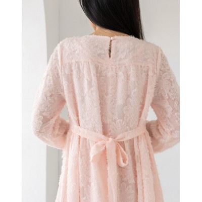 Платье с пушистого шифона 111655 Платье с пушистого шифона 111655