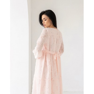 Платье с пушистого шифона 111655 Платье с пушистого шифона 111655