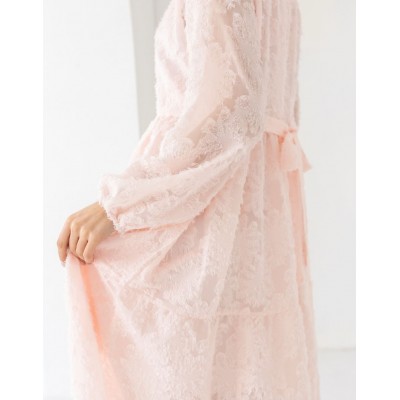 Платье с пушистого шифона 111655 Платье с пушистого шифона 111655