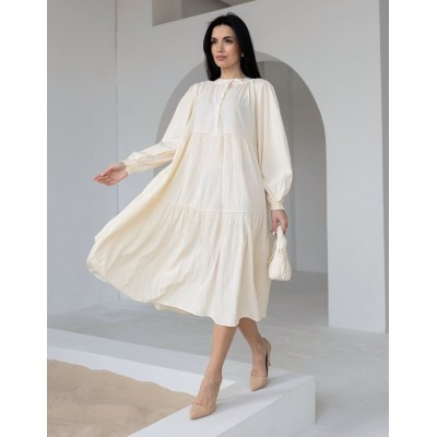 Платье плиссе свободного кроя 111658 Платье плиссе свободного кроя 111658