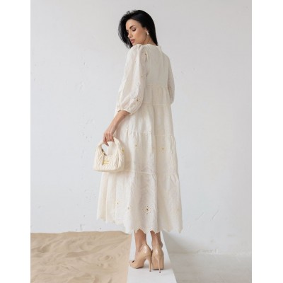 Мереживна сукня з китичками 111657 Мереживна сукня з китичками 111657