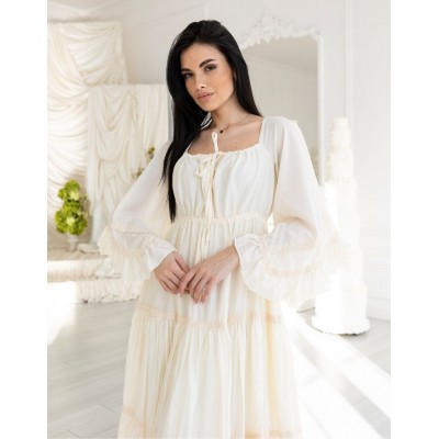 Сукня з бавовни з мереживом 111662 Сукня з бавовни з мереживом 111662