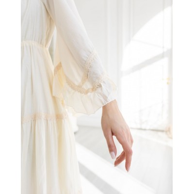 Сукня з бавовни з мереживом 111662 Сукня з бавовни з мереживом 111662