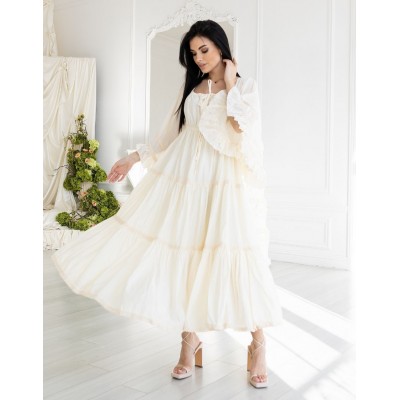 Сукня з бавовни з мереживом 111662 Сукня з бавовни з мереживом 111662