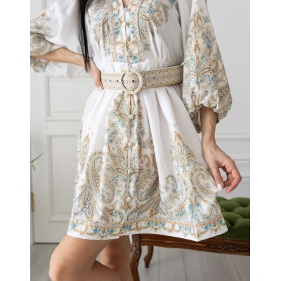 Сукня міні з візерунком 111664 Сукня міні з візерунком 111664