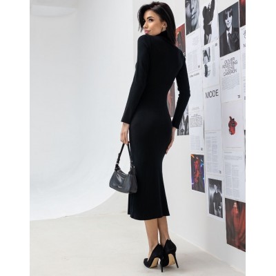 Платье-гольф черное 111640 Платье-гольф черное 111640