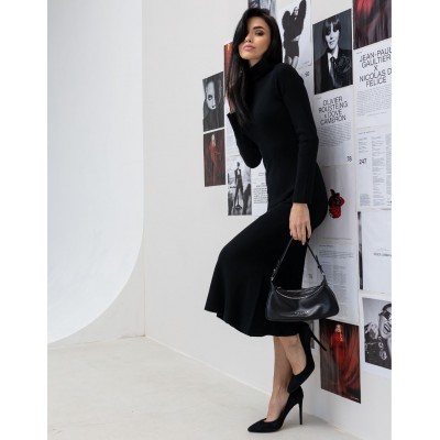 Платье-гольф черное 111640 Платье-гольф черное 111640