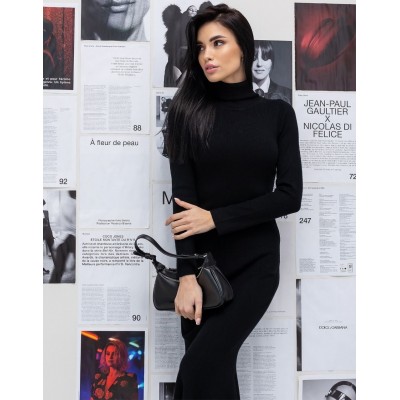 Платье-гольф черное 111640 Платье-гольф черное 111640