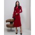 Червона сукня міді 111638 Червона сукня міді 111638