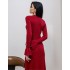Червона сукня міді 111638 Червона сукня міді 111638