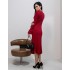Червона сукня міді 111638 Червона сукня міді 111638