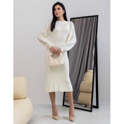 Платье с кружевными вставками 111635 Платье с кружевными вставками 111635