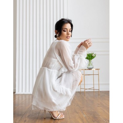 Сукня міні з рюшами 111682 Сукня міні з рюшами 111682