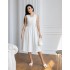 Белий сарафан из хлопка 111685 Белий сарафан из хлопка 111685