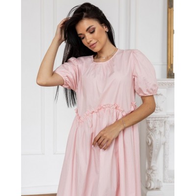 Рожева сукня з бавовни 111689 Рожева сукня з бавовни 111689