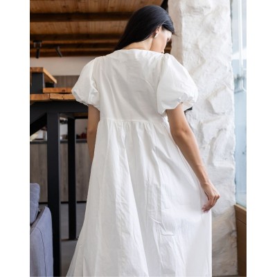 Біла сукня міді 111695 Біла сукня міді 111695