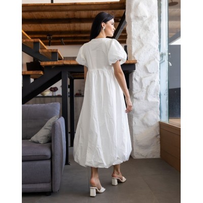 Біла сукня міді 111695 Біла сукня міді 111695