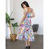 Квітковий сарафан міді 111693 Квітковий сарафан міді 111693