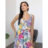 Квітковий сарафан міді 111693 Квітковий сарафан міді 111693