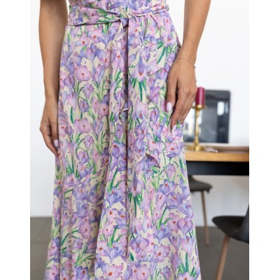 Шифоновое платье миди 111697 Шифоновое платье миди 111697