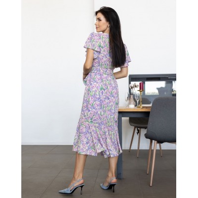 Шифоновое платье миди 111697 Шифоновое платье миди 111697