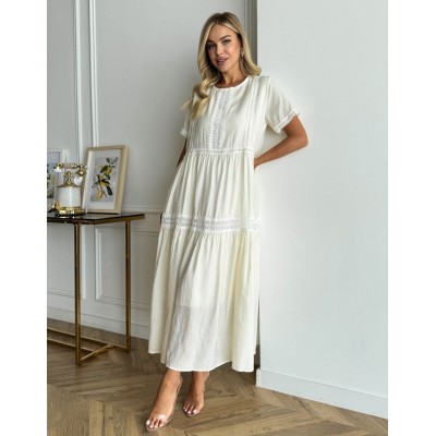 Платье миди свободного кроя 111744 Платье миди свободного кроя 111744