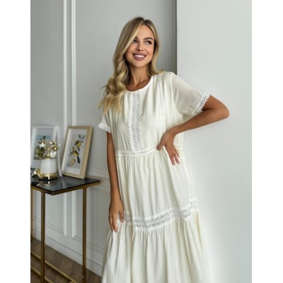 Платье миди свободного кроя 111744 Платье миди свободного кроя 111744