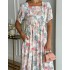 Цветочное платье миди 111745 Цветочное платье миди 111745