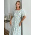 Сукня з зеленим візерунком 111747 Сукня з зеленим візерунком 111747