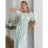 Сукня з зеленим візерунком 111747 Сукня з зеленим візерунком 111747