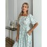 Сукня з зеленим візерунком 111747 Сукня з зеленим візерунком 111747