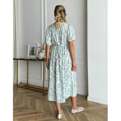 Сукня з зеленим візерунком 111747 Сукня з зеленим візерунком 111747