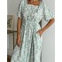 Сукня з зеленим візерунком 111747 Сукня з зеленим візерунком 111747