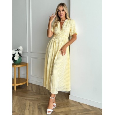 Сукня на гудзиках жовта 111750 Сукня на гудзиках жовта 111750