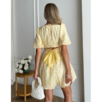 Сукня міні жовта 111752 Сукня міні жовта 111752