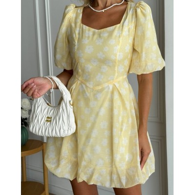 Сукня міні жовта 111752 Сукня міні жовта 111752