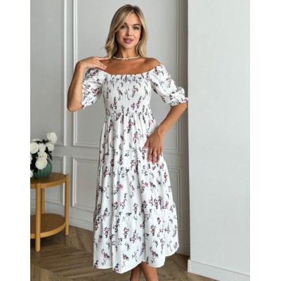 Цветочное платье на резинке 111755 Цветочное платье на резинке 111755
