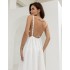 Сарафан з відкритою спиною білий 111703 Сарафан з відкритою спиною білий 111703
