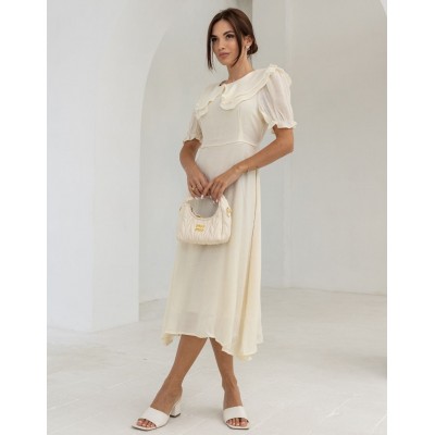 Сукня з органзи з коміром 111704 Сукня з органзи з коміром 111704