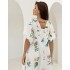 Цветочное платье свободного кроя 111708 Цветочное платье свободного кроя 111708