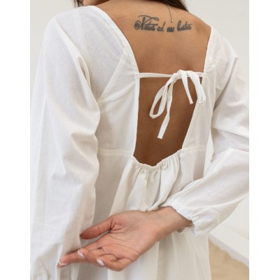 Платье миди из хлопка 111711 Платье миди из хлопка 111711